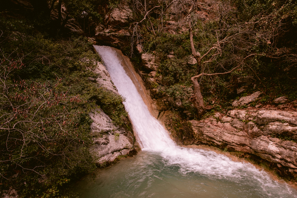 Neda waterfalls